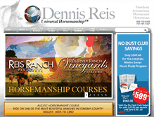 Tablet Screenshot of members.reisranch.com